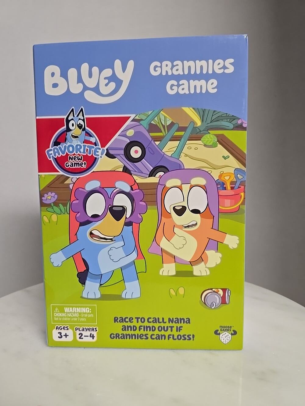 Bluey Grannies Game - Collect Grannies Items 2 To 4 Players New
